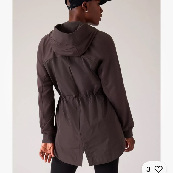 Athleta Triumph Hybrid Jacket in Shale #531094 Size XS - Picture 2 of 14